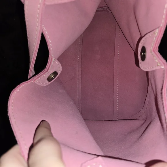 Portland Leather Pink Suede Large Naomi - Picture 4 of 4